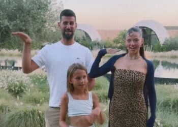 Дара и Новак Джокович случайно се срещнаха и споделиха как танцуват на Bangaranga.