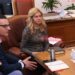 Михаела Доцова, председател на парламента, се появи в прозрачна рокля (СНИМКИ)